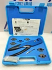 Industries RFA-4009-200 Heavy Duty Crimp Tool Kit W/ 5 Dies Professional Used. Price: $379.05.