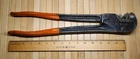 Thomas Betts T&b Stakon Heavy Duty 16" Crimper Tool Made In Usa Mpn WT115 Nice Used. Price: $100.00.