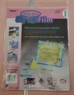 New Grafix Jet Shrink Film 8.5"X11" 6/PKG-WHITE -KSF6-WIJ Sheets. Price: $15.00.