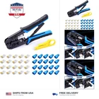 Delgada RJ45 Tool, Ethernet Crimper For RJ-11,6P/RJ-12,8P/RJ-45 Crimp, ... New. Price: $31.99.
