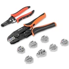 Kf Cptec Crimping Tool Set 9 Pcs - Ratcheting Wire Crimper Quick Exchange Jaw New. Price: $56.99.