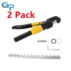 2 Pcs Hydraulic Crimper 6 Mt Crimping Tool Wire Battery Cable Lug Terminal New. Price: $55.68.