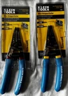 Two Klein Tools 11055 & 11057 Wire Stripper/cutters 10-30 Awg Total Range 12-32 New. Price: $41.00.