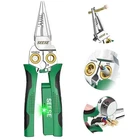 Seese 8-IN-1 Wire Stripper Pliers: Compact Portable Multi-function Green New. Price: $32.60.