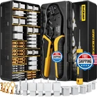 Dxcrimp 2.8 Mm Automotive Connector Crimping Tool Kit, 2/3/4/6/9-PIN Male & Fema New. Price: $48.36.