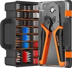 Someline Ferrule Crimping Tool Kit, Ratchet Wire Black, Orange New. Price: $41.99.