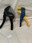 Husky Heavy Duty Ratchet Pvc Pipe Cutter / Wire Stripper Pliers Lot Of 2 As Is Used. Price: $20.00.