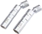Resze 14MM&16MM 9/16"&5/8" Magnetic Swivel Spark Plug Socket,thin Wall 12 P... New. Price: $11.50.