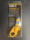 Klein Tools VDV110-295 Coax & Twisted Pair Combination Radial Stripper Cable New. Price: $17.99.