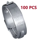 100 Pcs Efield 1-INCH Stainless Steel Pex Cinch Clamp Rings For Tubing/pipe New. Price: $34.99.
