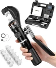 Hydraulic Crimping Tool Set Wire Stainless Steel Cable Railing Kit Hand Crimper New. Price: $61.24.