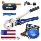 Ibosad Hydraulic Copper Pipe Tube Fittings Crimping Tool 1/23/4 And Dies For New. Price: $148.75.