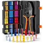 Heat Shrink Connector Tool Kit 2210 Awg Ratchet Crimping Pliers With 18 Si New. Price: $40.00.