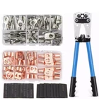140PCS Copper Lugs Ring Terminals Bare Battery Welding Crimp Wire Connectors Kit New. Price: $37.99.