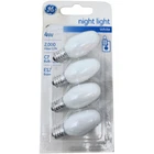 New 4 Watt Ge Nightlight C7 Lightbulb White Pack. Price: $6.97.
