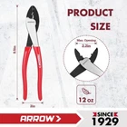 Arrow 9.5" Wire Crimper/cutter Crimping Tools Plier W/thick Dip-grip Handle New. Price: $20.99.