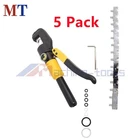 5 Pcs 6 Mt Hydraulic Crimrping Tool Wire Battery Cable Terminal Crimper New. Price: $146.57.