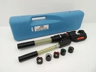 Thomas And Betts TBM14M Hydraulic Crimper, Ton Insulated-head W/ 5X Dies New. Price: $3210.00.