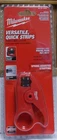 Milwaukee 48-22-3064 Versatile Quick Strips Coax Stripper New. Price: $22.99.