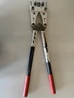 Burndy MRC840 Mechanical Rotatable Crimp Tool 26" Long Used. Price: $180.00.
