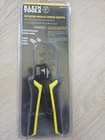 New Klein Tools VDV226-011-SEN Ratcheting Modular Crimper/stripper. Price: $29.95.