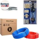 1/2-INCH Pipe Plumbing Installation Kit: 200 Ft Pex-b Tubing (100 New. Price: $159.00.