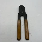Vintage Ideal Ind. 6" Wire Strippers No. 45-120 Yellow Handles, Sycamore Il, Usa Used. Price: $11.99.