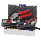 Knipex Crimp Assortment Wire Ferrules And Twistor Set In Tanos Case 97 90 14 New. Price: $789.26.