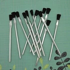 12 Acid Quality Flux & Patina Brushes For Stained Glass Tools Supplies Dozen New. Price: $5.55.