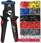 Ferrule Crimping Tool Kit Sopoby Crimper Plier (awg 28-7) With 1800PCS New. Price: $37.34.