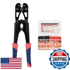 Icrimp Battery Cable Crimping Tool Kit, Copper Lugs, Heat Shrink Tube 8-1/0 New. Price: $115.73.