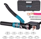 Amzcnc Hydraulic Crimping Tool, Battery Cable Crimper 12AWG 4/0AWG, 11 Us Hex... New. Price: $50.90.