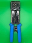 Platinum Tools EZ-RJ45 Ratcheting Crimper/ RJ12/11 Used. Price: $36.25.