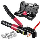 8T Hydraulic Wire Crimper Crimping Tool Battery Cable Lug Terminal W/8 Dies New. Price: $29.99.
