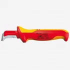Knipex Insulated Dismantling Knife - Sickle Shaped Blade New. Price: $62.32.