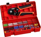 Peba Ferrule Crimping Tool Kit, Self-adjusting Square Pliers For Wire New. Price: $35.69.