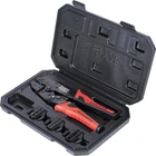 3000CRKIT Ratchet Crimping Tool Set, (4) Interchangeable Dies For Heat Shrink, New. Price: $103.77.