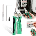8-IN-1 Wire Crimper Stripper With Voltage Detector & Dual Alarms Heavy Duty... New. Price: $32.58.