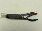Amp / Tyco 59250 Red And Blue Head Ratchet Crimper Used Good Condition. Price: $280.00.