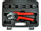 Quick Change Ratchet Crimp Tool Kit Wire Terminals 5 Dies Ring Open Barrel Pin New. Price: $58.50.