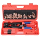 Icrimp Battery Cable Crimping Tool Kit For 8-1/0 Awg 63PCS Copper Lugs ... New. Price: $127.63.