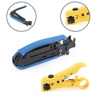 RG6 RG11 F Compression Tool Connector + Cable Coaxial Crimper Stripper U1 New. Price: $22.55.