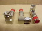 Right Angle RG59 Compression Conn. Platinum Tools, Patent 6241553 Lot Of New. Price: $10.49.