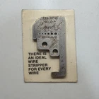 Ideal Electrical 45-1654-1 Industries Custom Stripmaster Die Blade Set New. Price: $40.00.