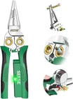 Seese 8-IN-1 Wire Stripper Pliers: Compact Portable Multi-function Green New. Price: $34.47.
