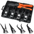 Preciva Snap Ring Pliers Set - Internal/external Circlip With 4 Pcs St... New. Price: $27.53.