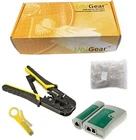 Ubigear Network Tester +crimp Crimper 100 RJ45 CAT5E Connector Plug Tool Kits New. Price: $14.98.