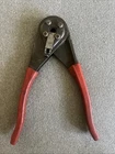 Ideal Buchanan C24 4-WAY Crimp Tool For Splice Cap Connectors Red Grips Used. Price: $35.00.