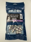 Belden DB15BNCHD Lot Of 25 Double Bubble Connector Coax Compression PSA59/6 New. Price: $63.95.