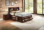 Acme Ireland Queen Storage Bed In Espresso New. Price: $1348.99.